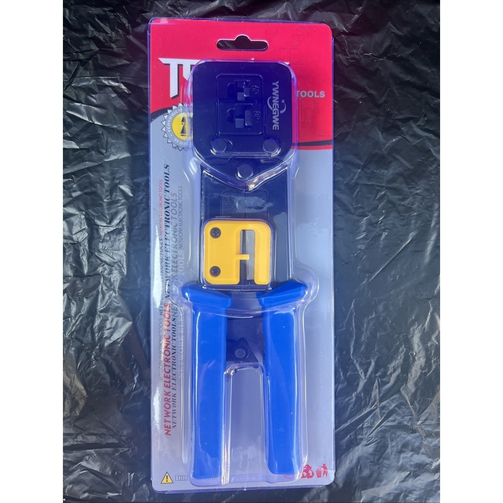 Network Electronic Tools  RJ45 RJ11 RJ12 - (4 or 6 wire) Crimp tool